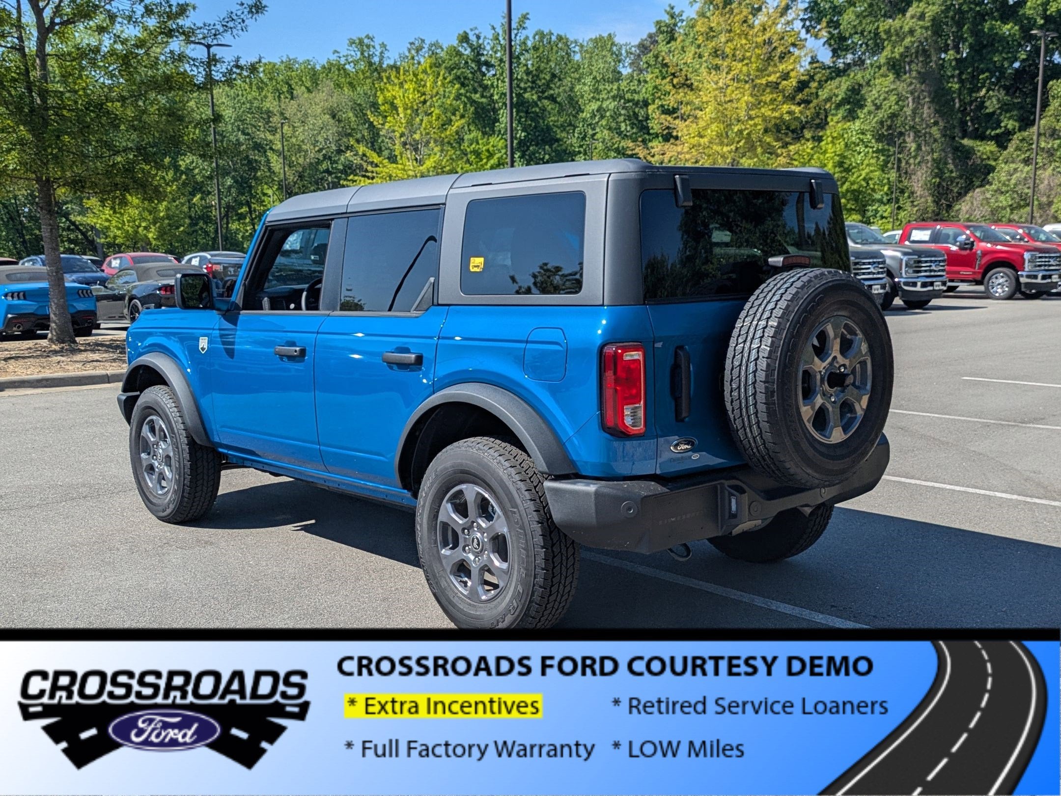 2025 Ford Bronco Big Bend - Crossroads Courtesy Demo