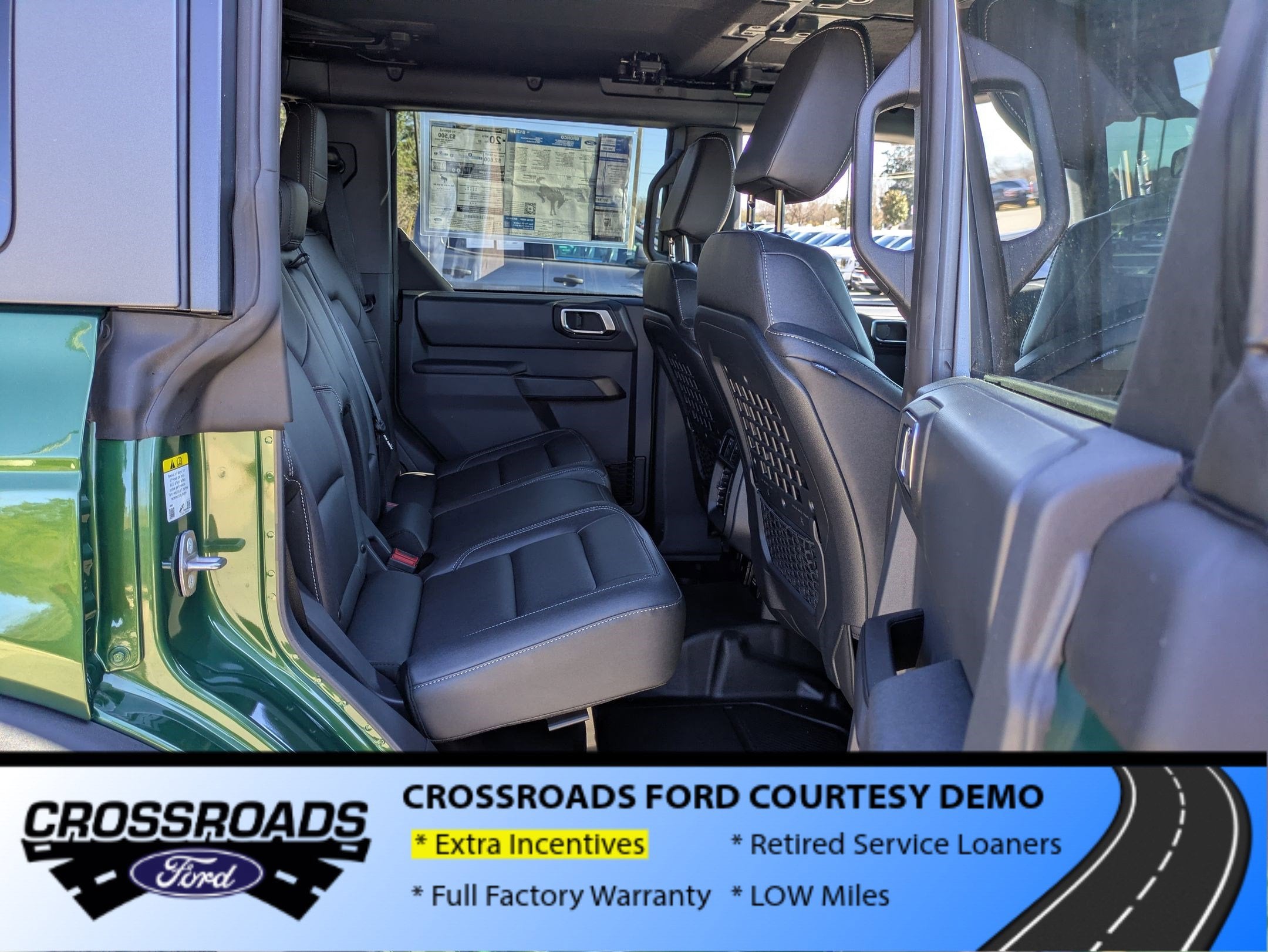 2025 Ford Bronco Big Bend - Crossroads Courtesy Demo