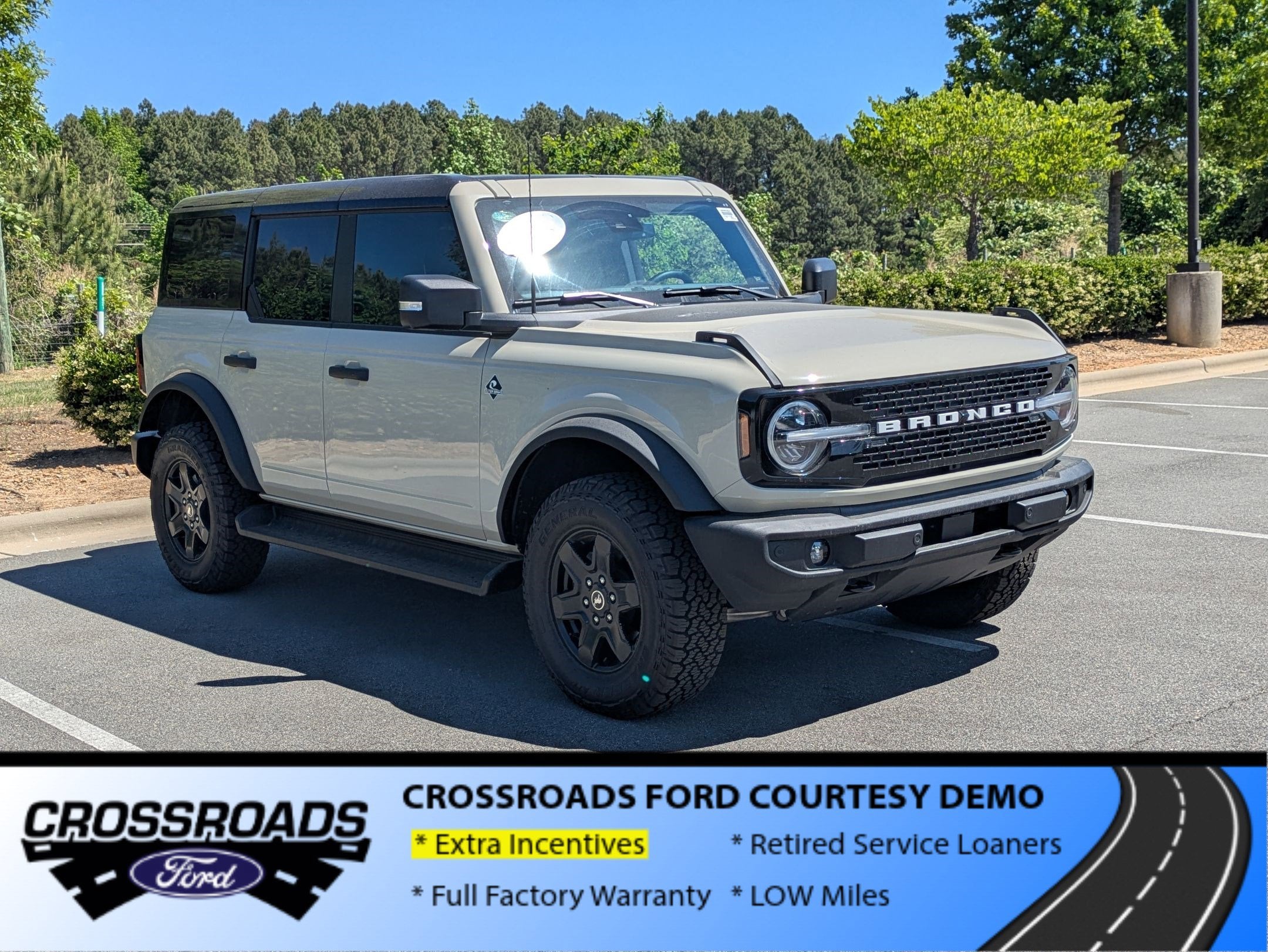 2025 Ford Bronco Outer Banks - Crossroads Courtesy Demo