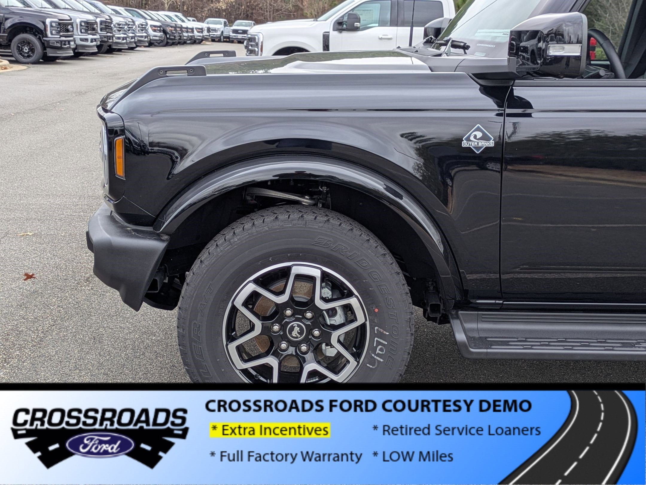 2025 Ford Bronco Outer Banks - Crossroads Courtesy Demo
