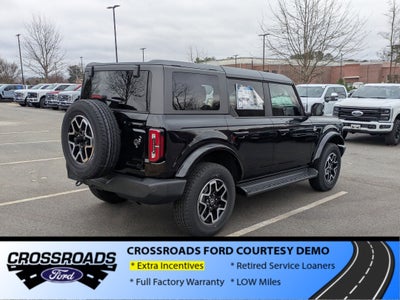2025 Ford Bronco Outer Banks - Crossroads Courtesy Demo