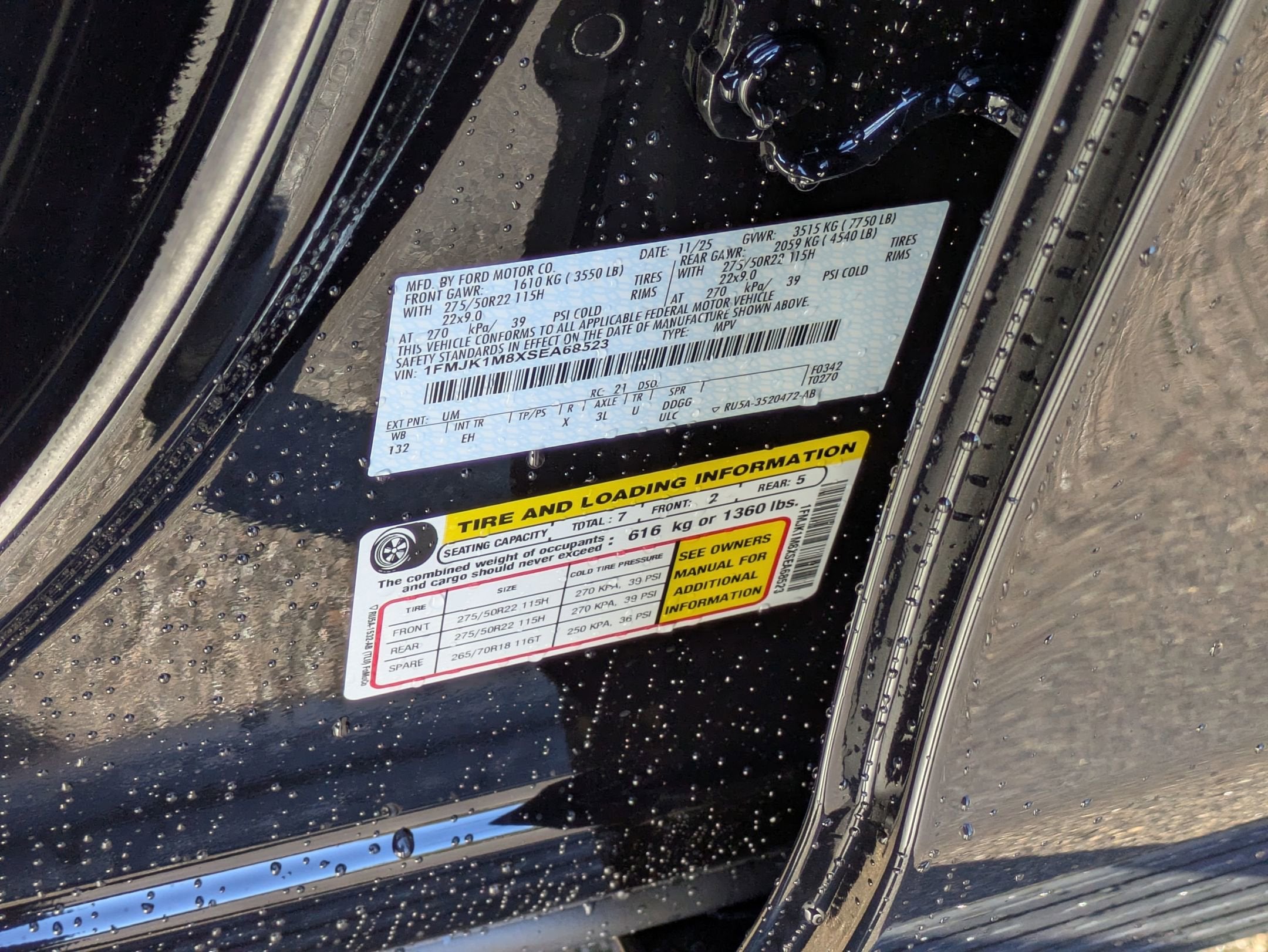 2025 Ford Expedition Max Platinum