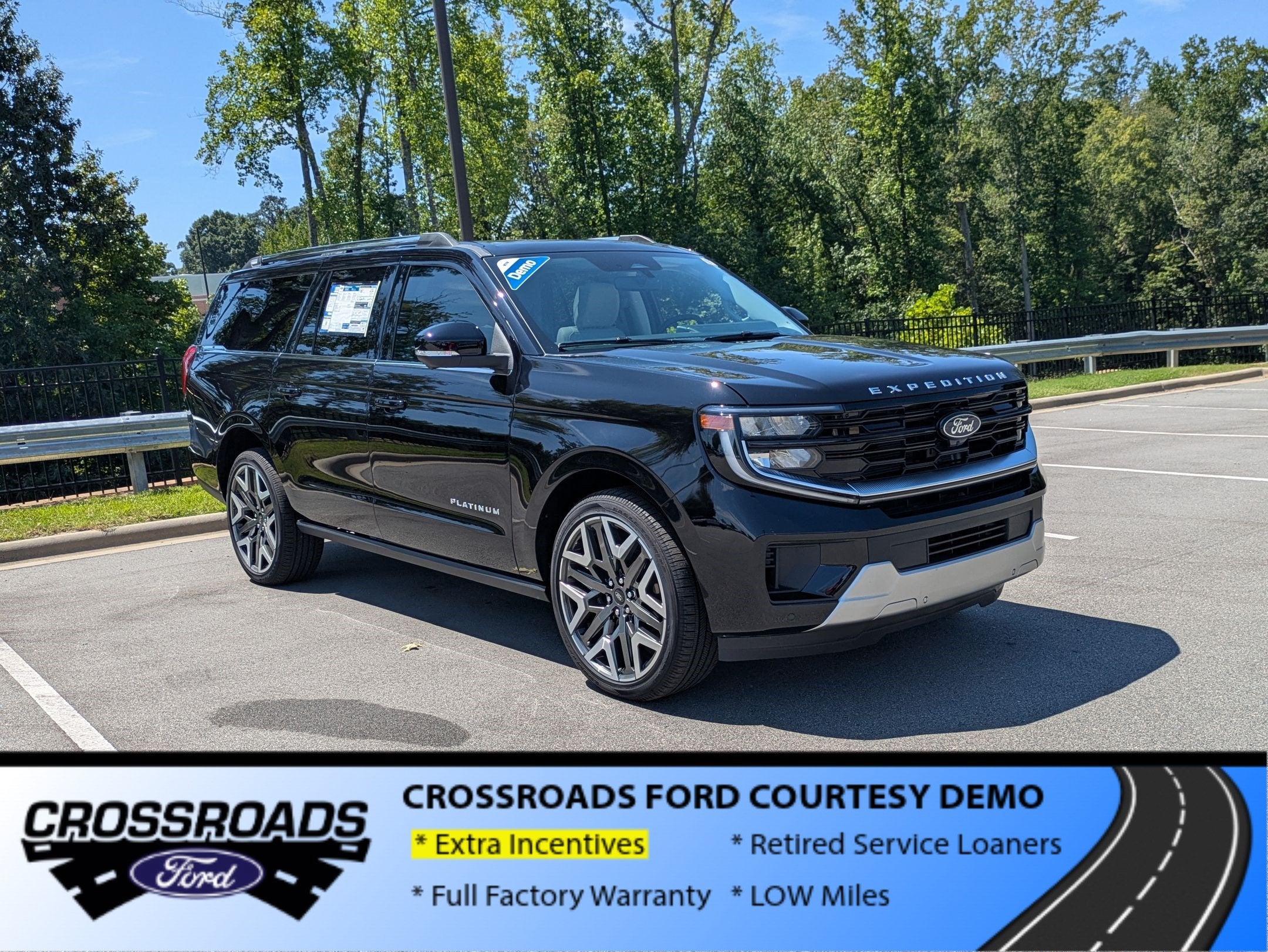 2026 Ford Expedition Max Platinum - Crossroads Manager Demo