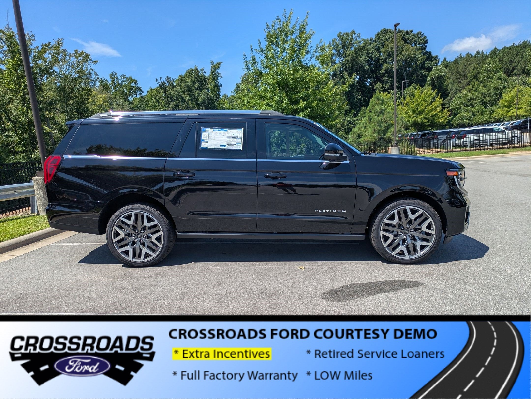 2026 Ford Expedition Max Platinum - Crossroads Manager Demo