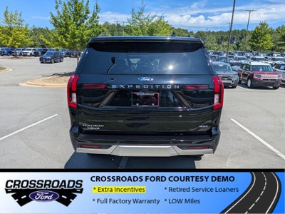2026 Ford Expedition Max Platinum - Crossroads Manager Demo
