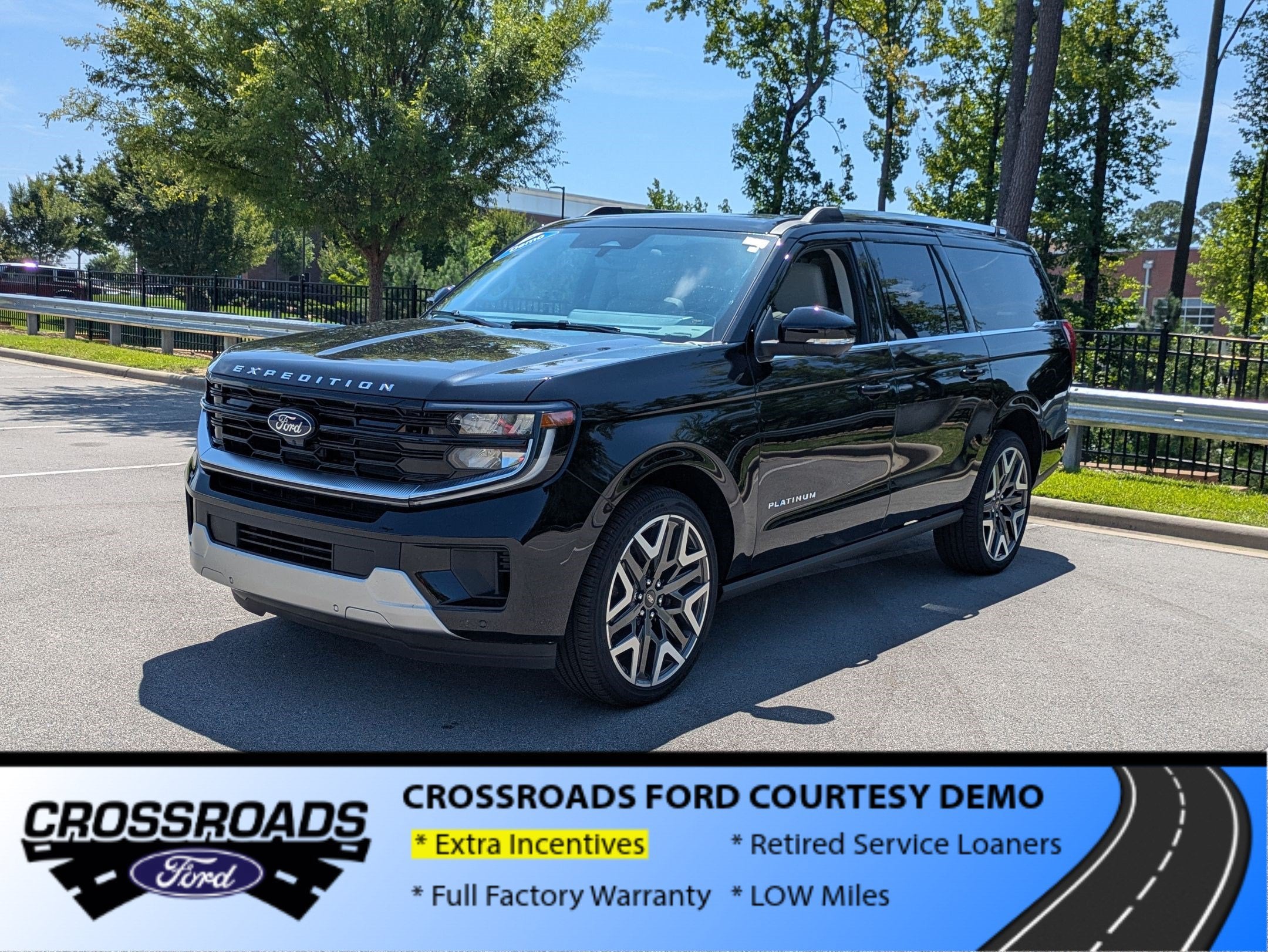 2026 Ford Expedition Max Platinum - Crossroads Manager Demo