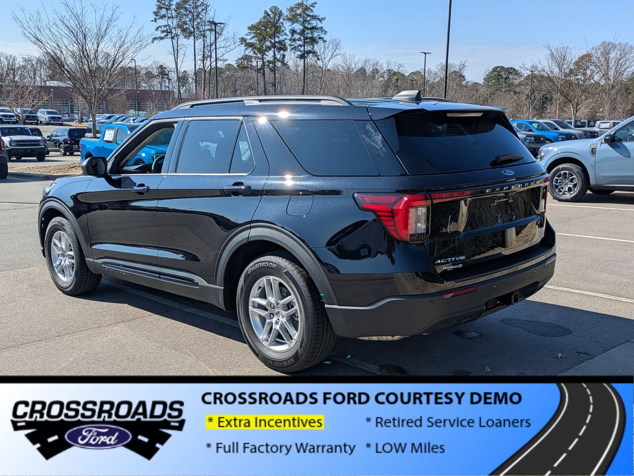 2026 Ford Explorer Active w/200A Pkg - Crossroads Courtesy Demo