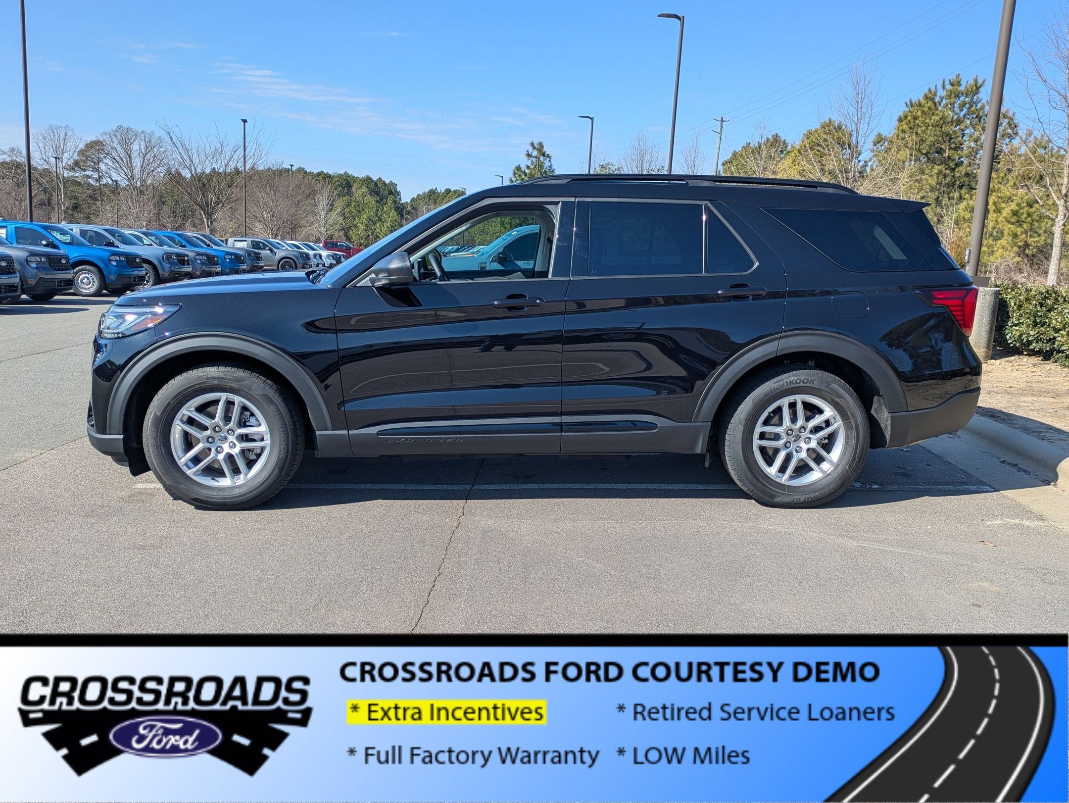 2026 Ford Explorer Active w/200A Pkg - Crossroads Courtesy Demo