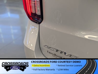 2026 Ford Explorer Active w/200A Pkg - Crossroads Courtesy Demo