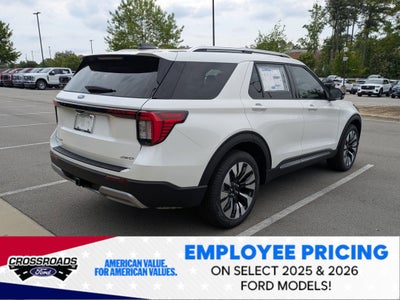 2026 Ford Explorer Platinum
