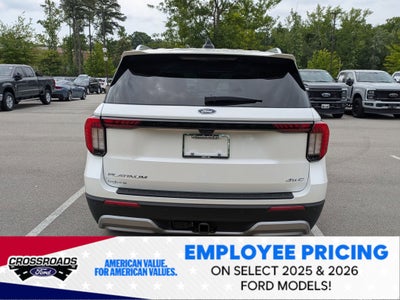 2026 Ford Explorer Platinum