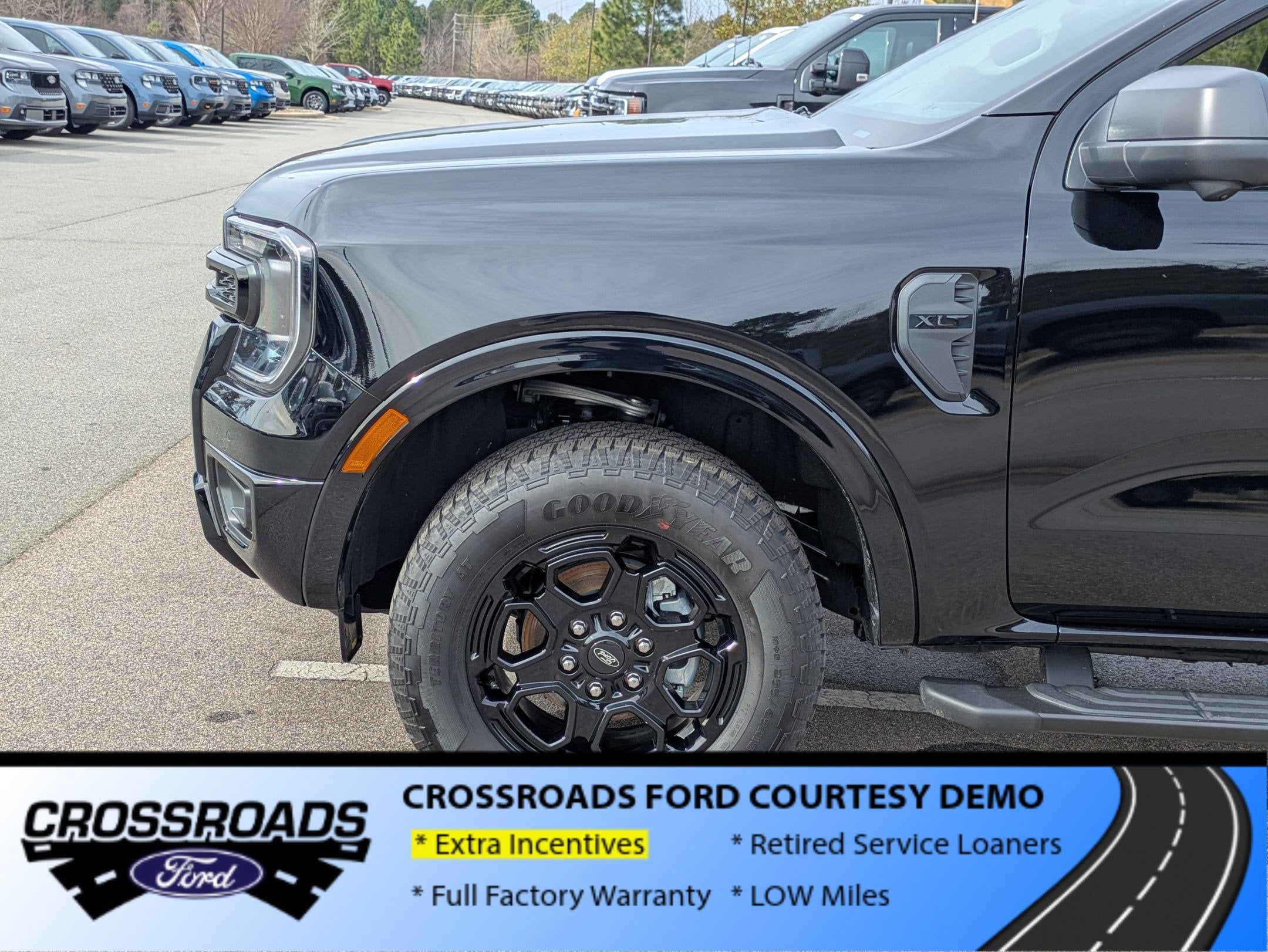 2025 Ford Ranger XLT - Crossroads Courtesy Demo