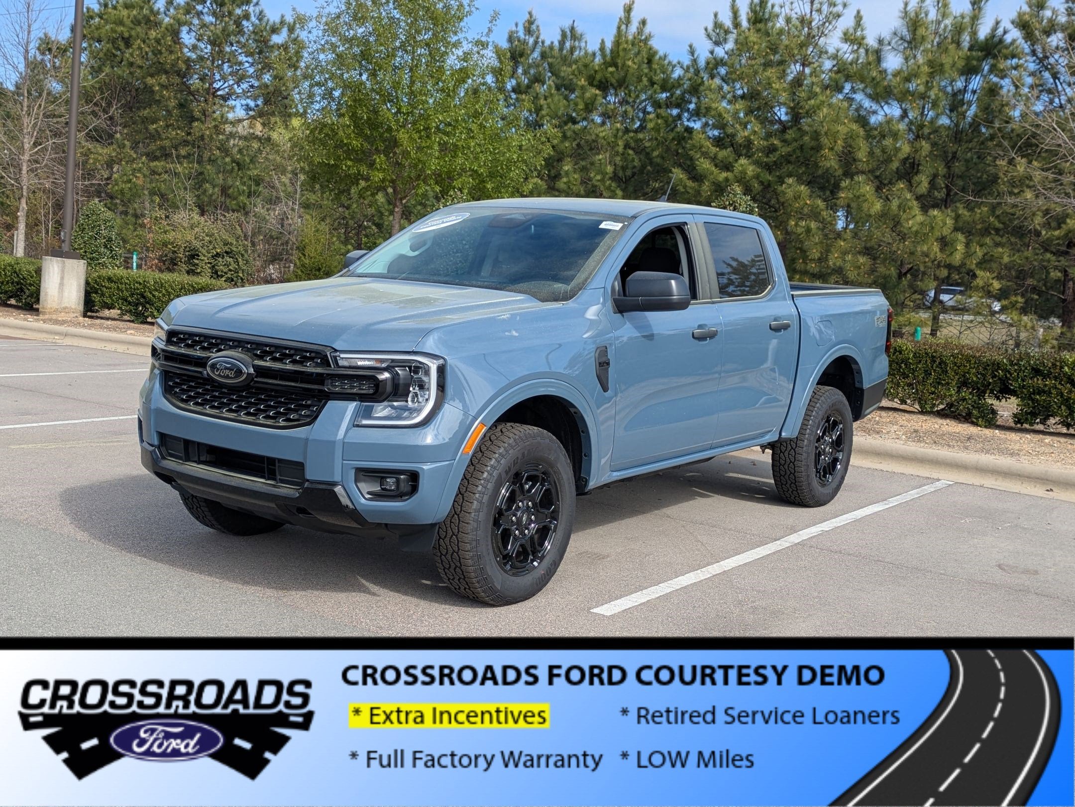 2025 Ford Ranger XLT - Crossroads Courtesy Demo