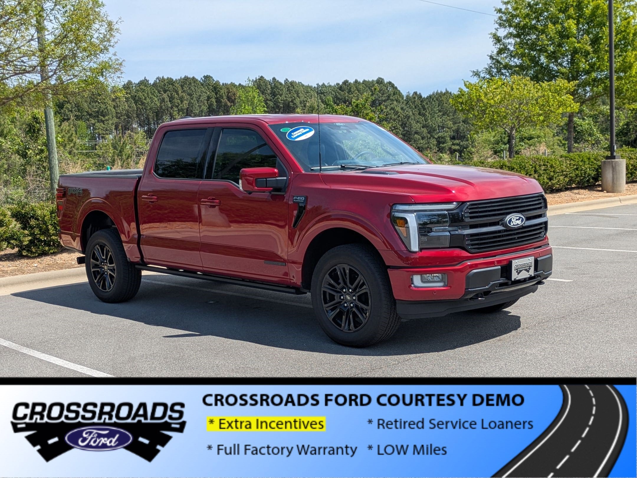 2026 Ford F-150 Platinum - Crossroads Courtesy Demo
