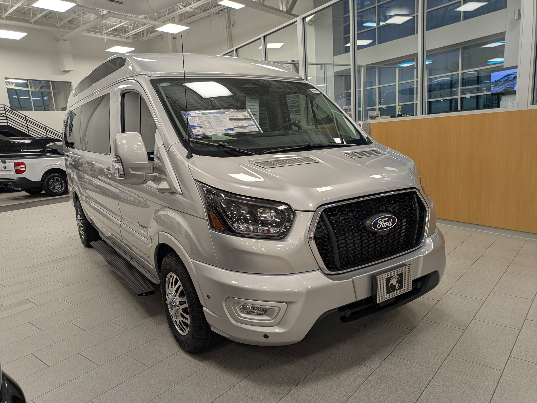 2026 Ford Transit Explorer Conversion 9 Passenger T-150 130" Low Rf 8800 GVWR AWD