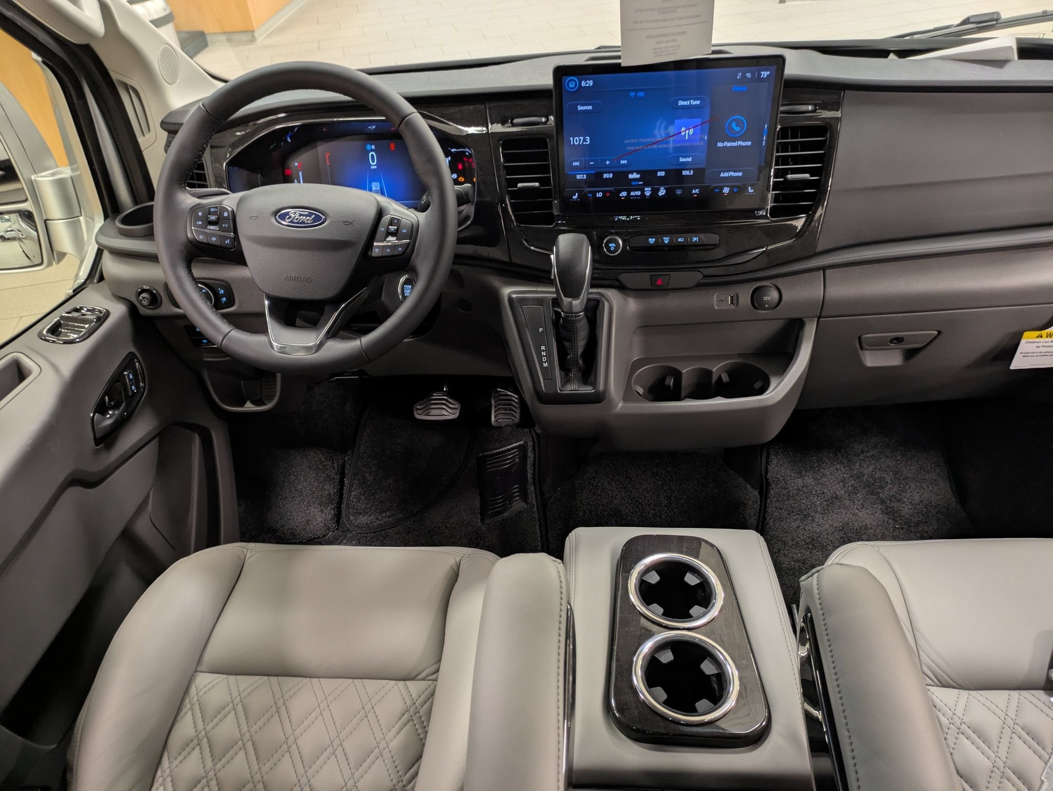 2026 Ford Transit Explorer Conversion 9 Passenger T-150 130" Low Rf 8800 GVWR AWD