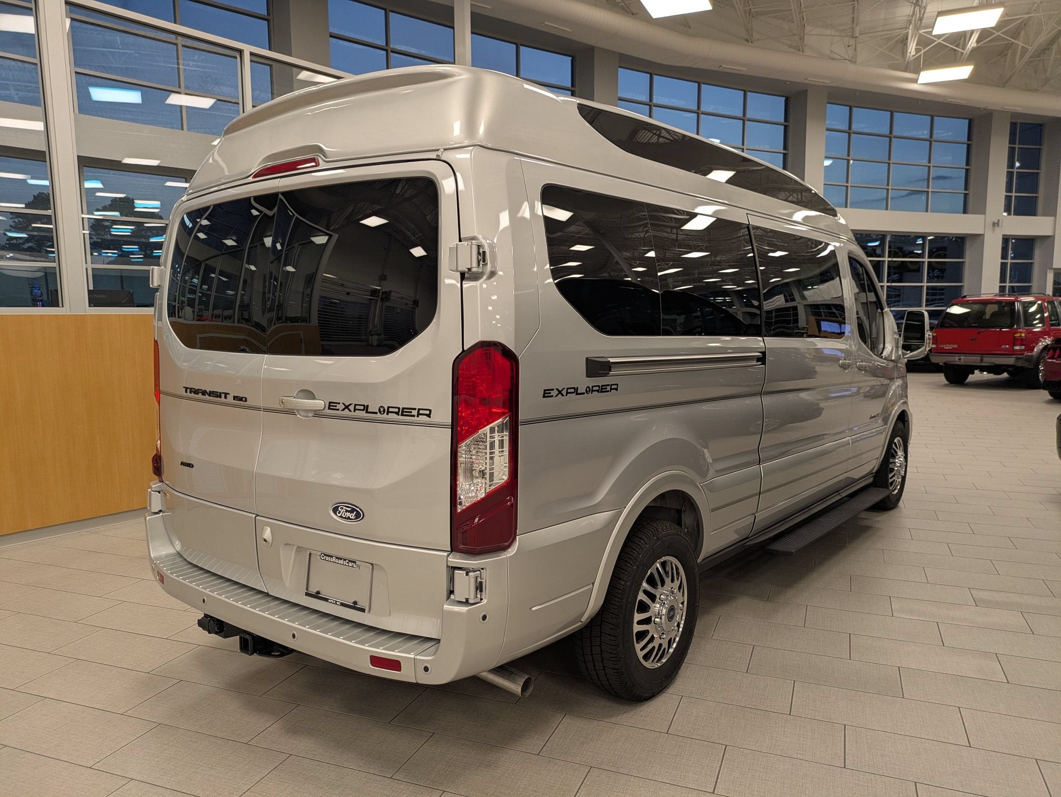 2026 Ford Transit Explorer Conversion 9 Passenger T-150 130" Low Rf 8800 GVWR AWD