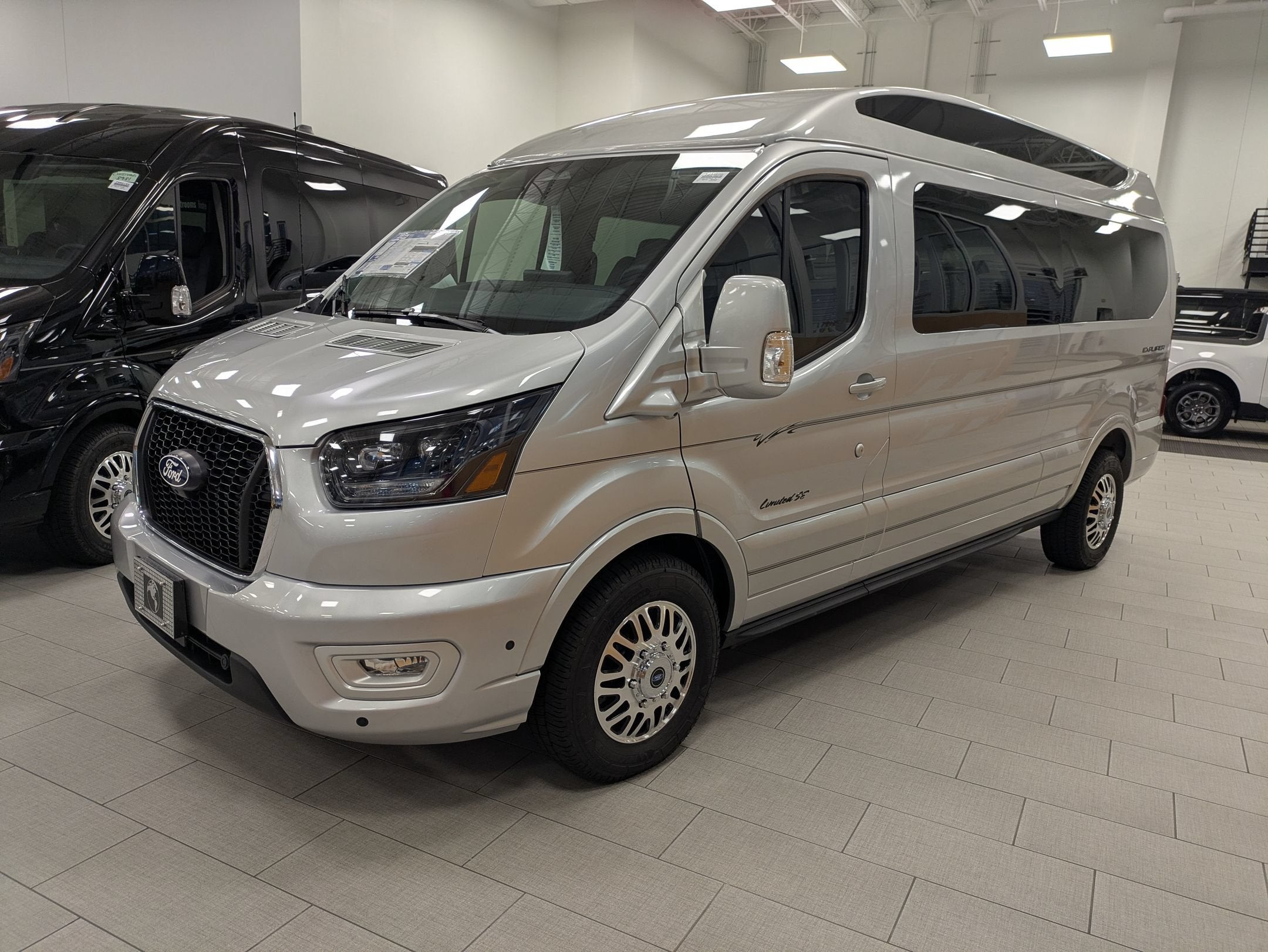2026 Ford Transit Explorer Conversion 9 Passenger T-150 130" Low Rf 8800 GVWR AWD