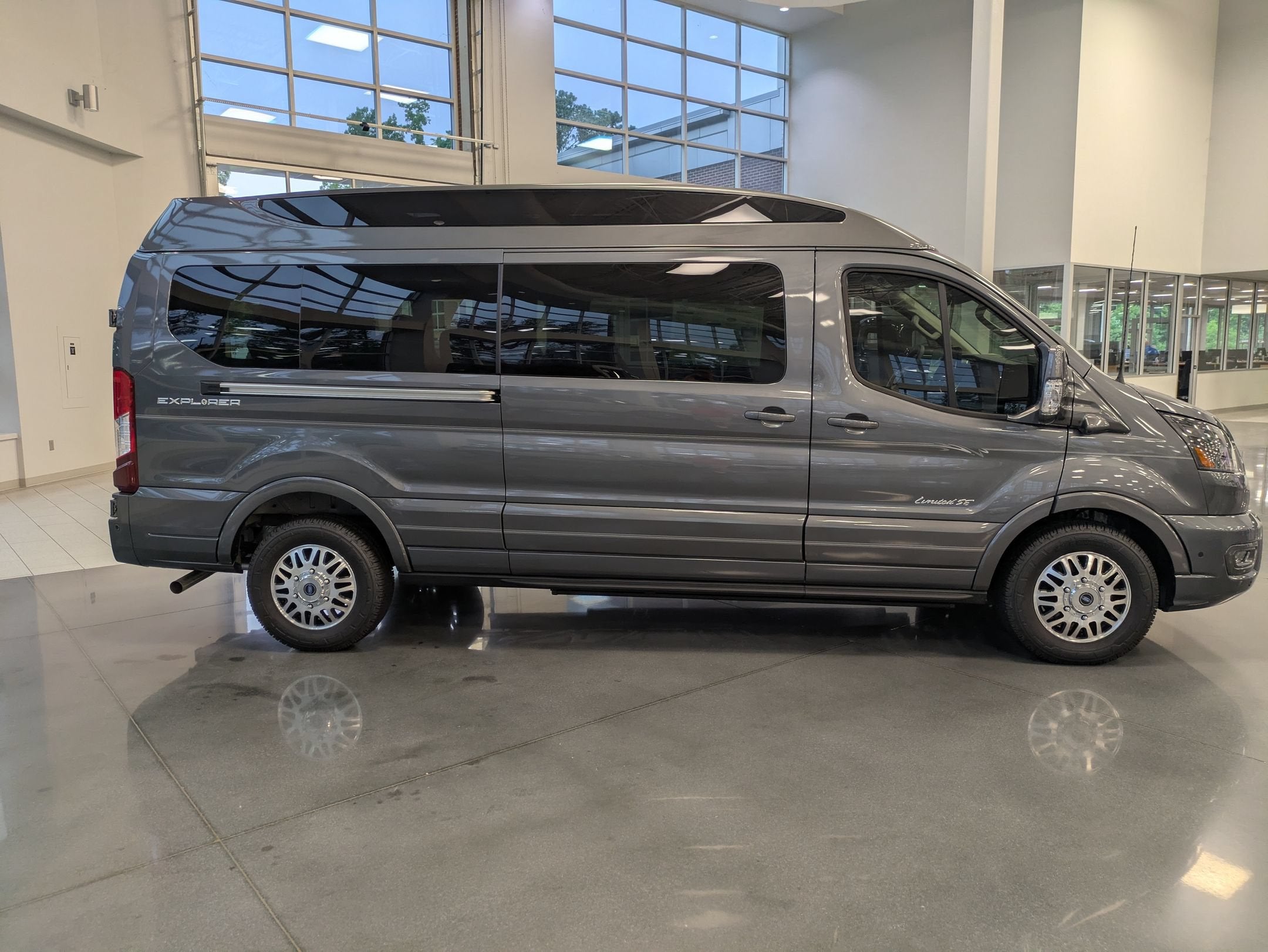 2026 Ford Transit Explorer Conversion 9 Passenger T-150 130" Low Rf 8800 GVWR AWD