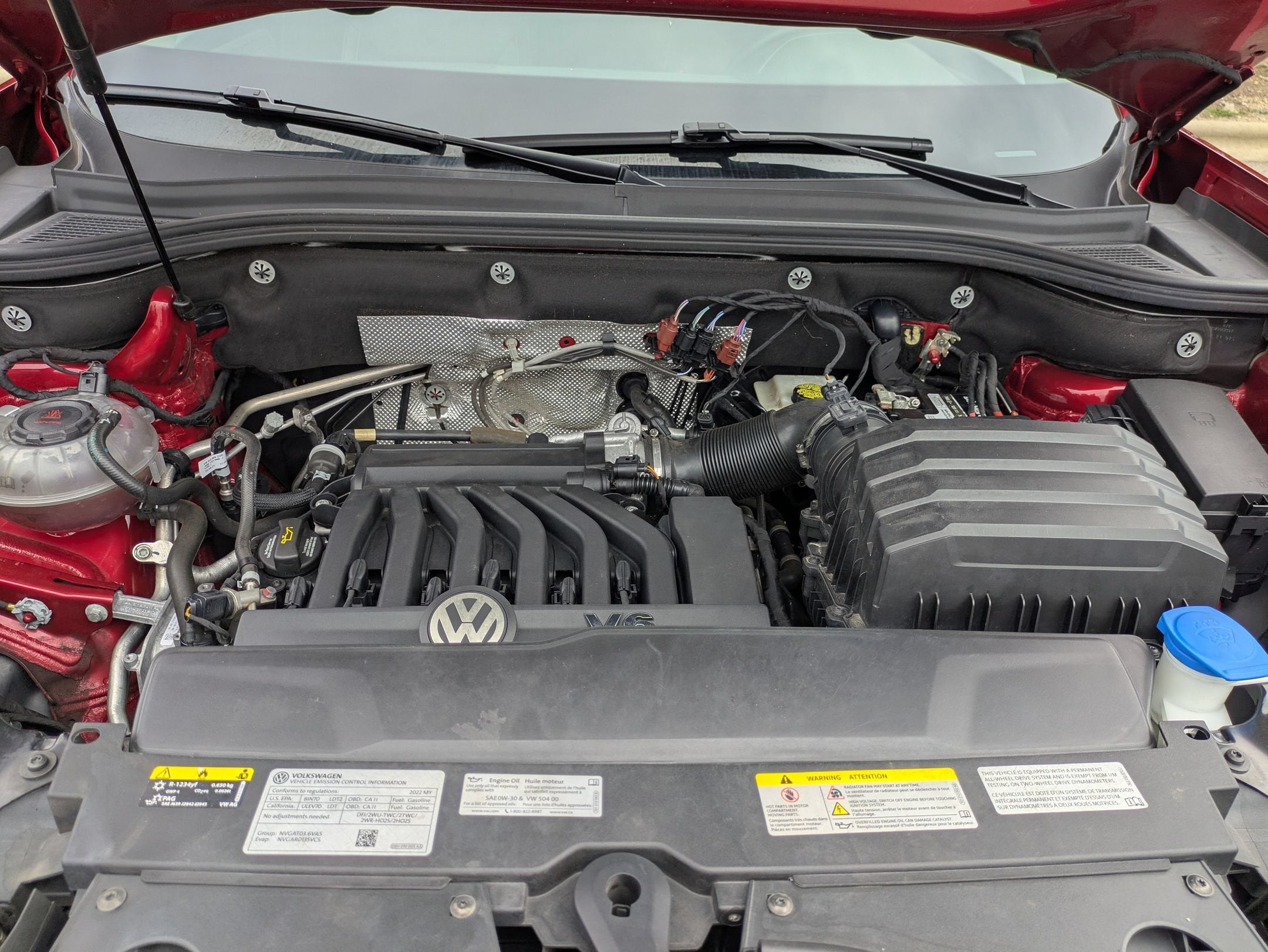 2022 Volkswagen Atlas 3.6L V6 SEL R-Line