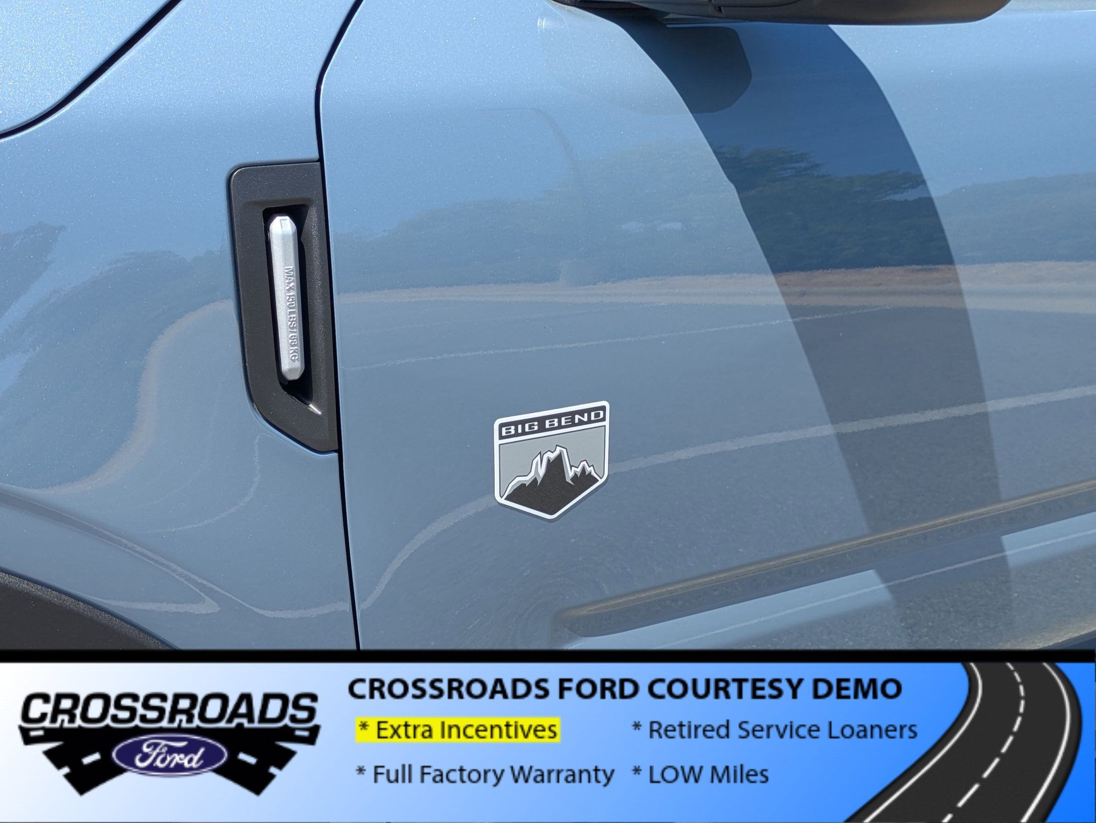2025 Ford Bronco Sport Big Bend - Crossroads Courtesy Demo
