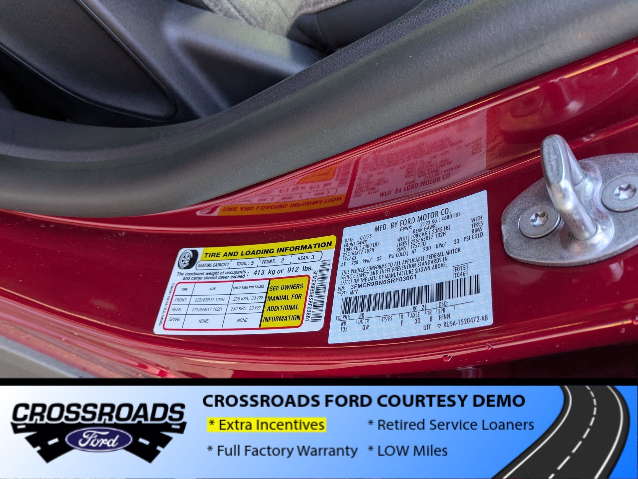 2025 Ford Bronco Sport Big Bend - Crossroads Courtesy Demo