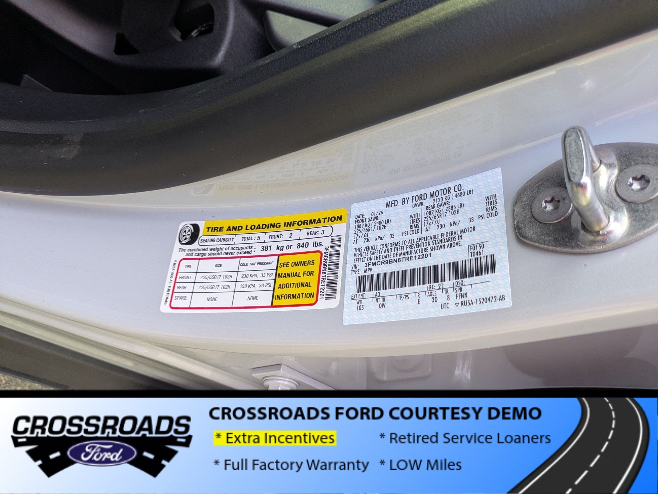 2026 Ford Bronco Sport Big Bend - Crossroads Courtesy Demo