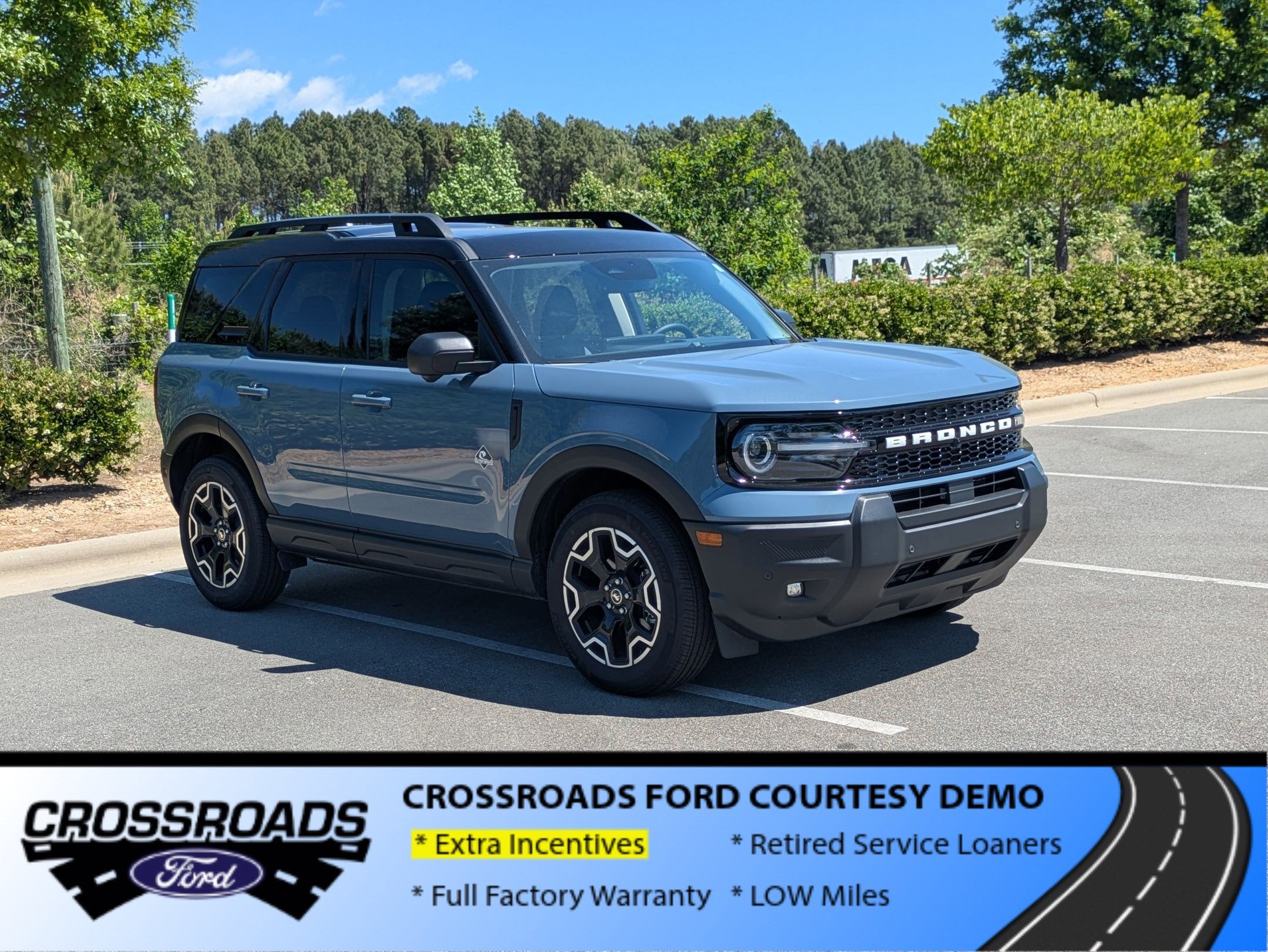2025 Ford Bronco Sport Outer Banks - Crossroads Courtesy Demo