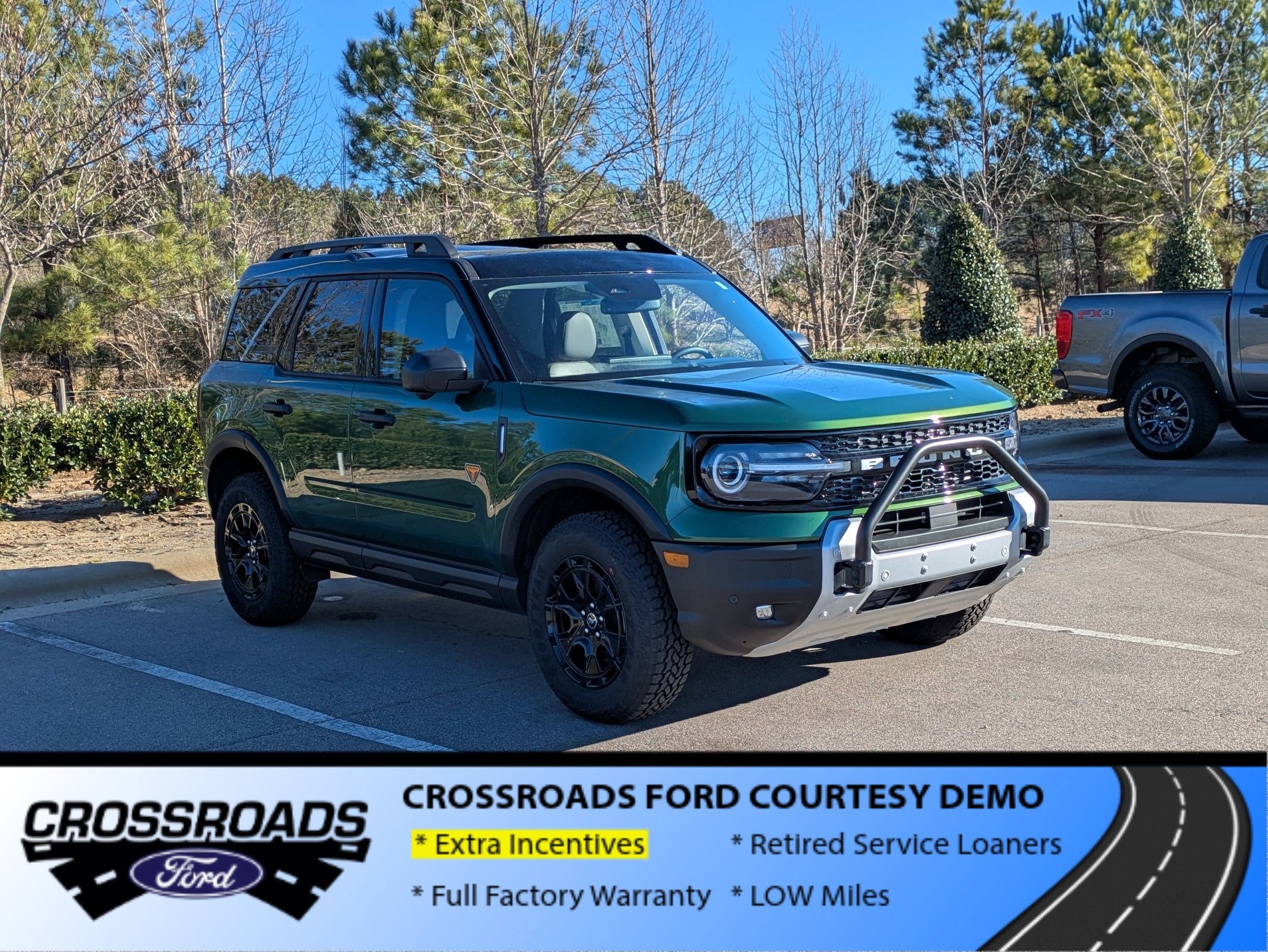 2025 Ford Bronco Sport Badlands - Crossroads Courtesy Demo