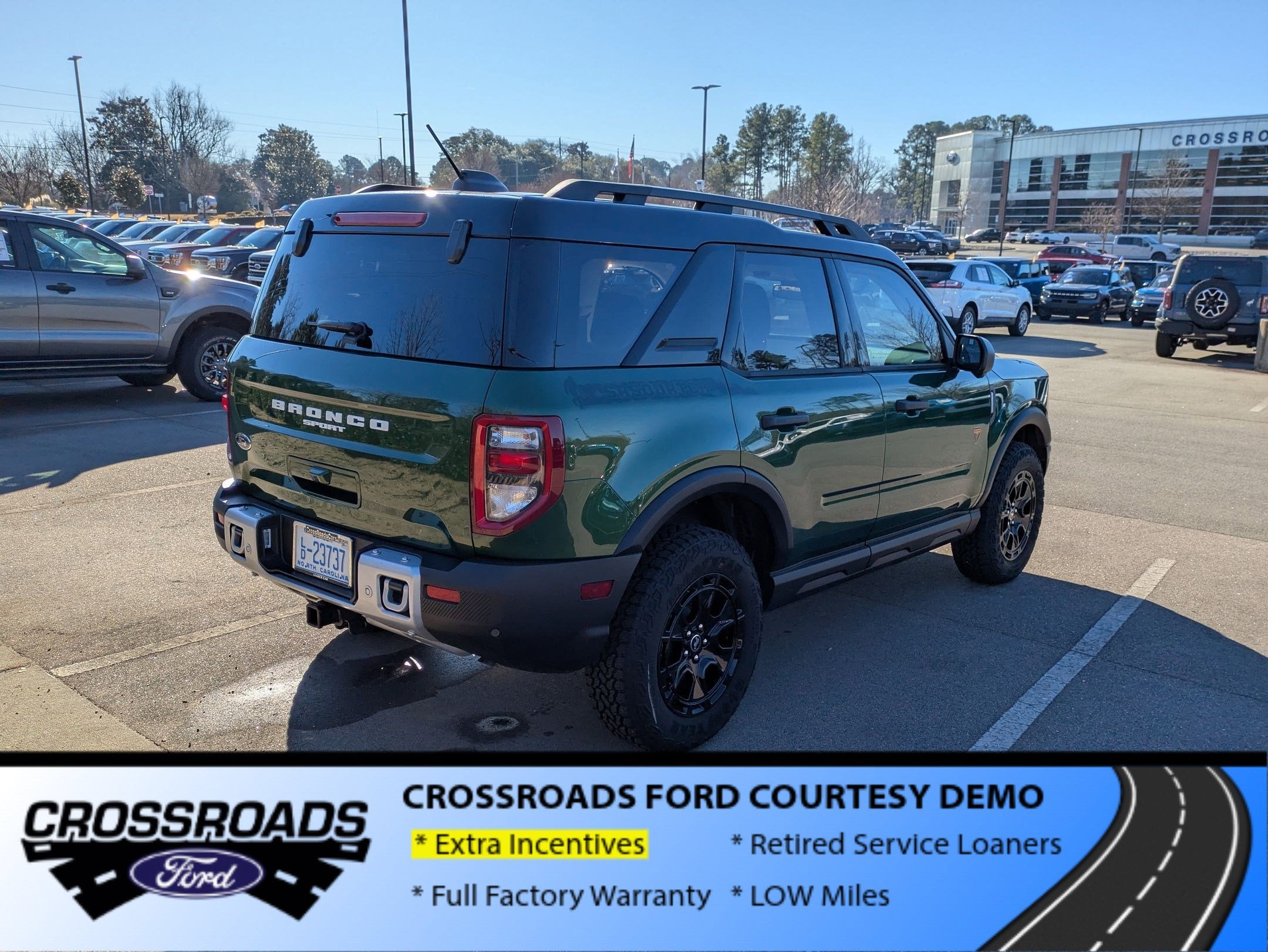 2025 Ford Bronco Sport Badlands - Crossroads Courtesy Demo