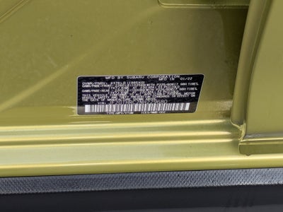 2022 Subaru Crosstrek Sport