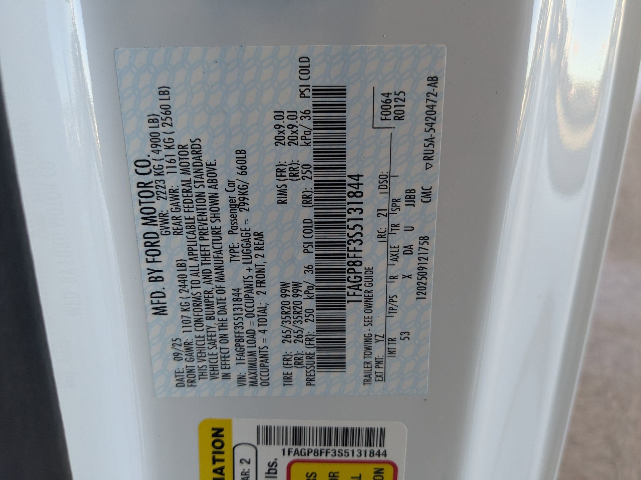 2025 Ford Mustang GT Premium