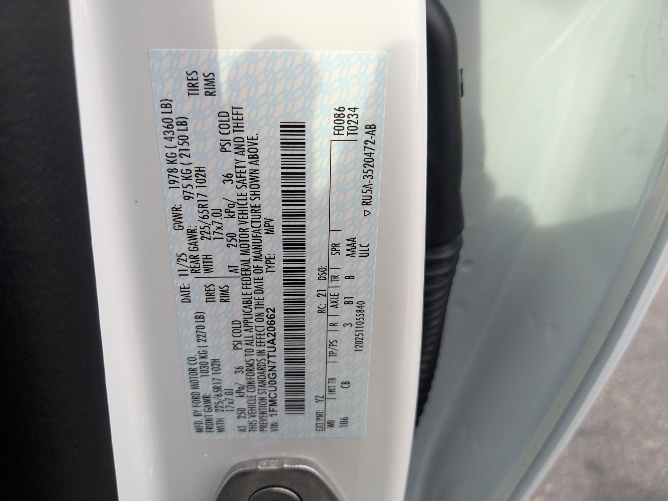 2026 Ford Escape Active