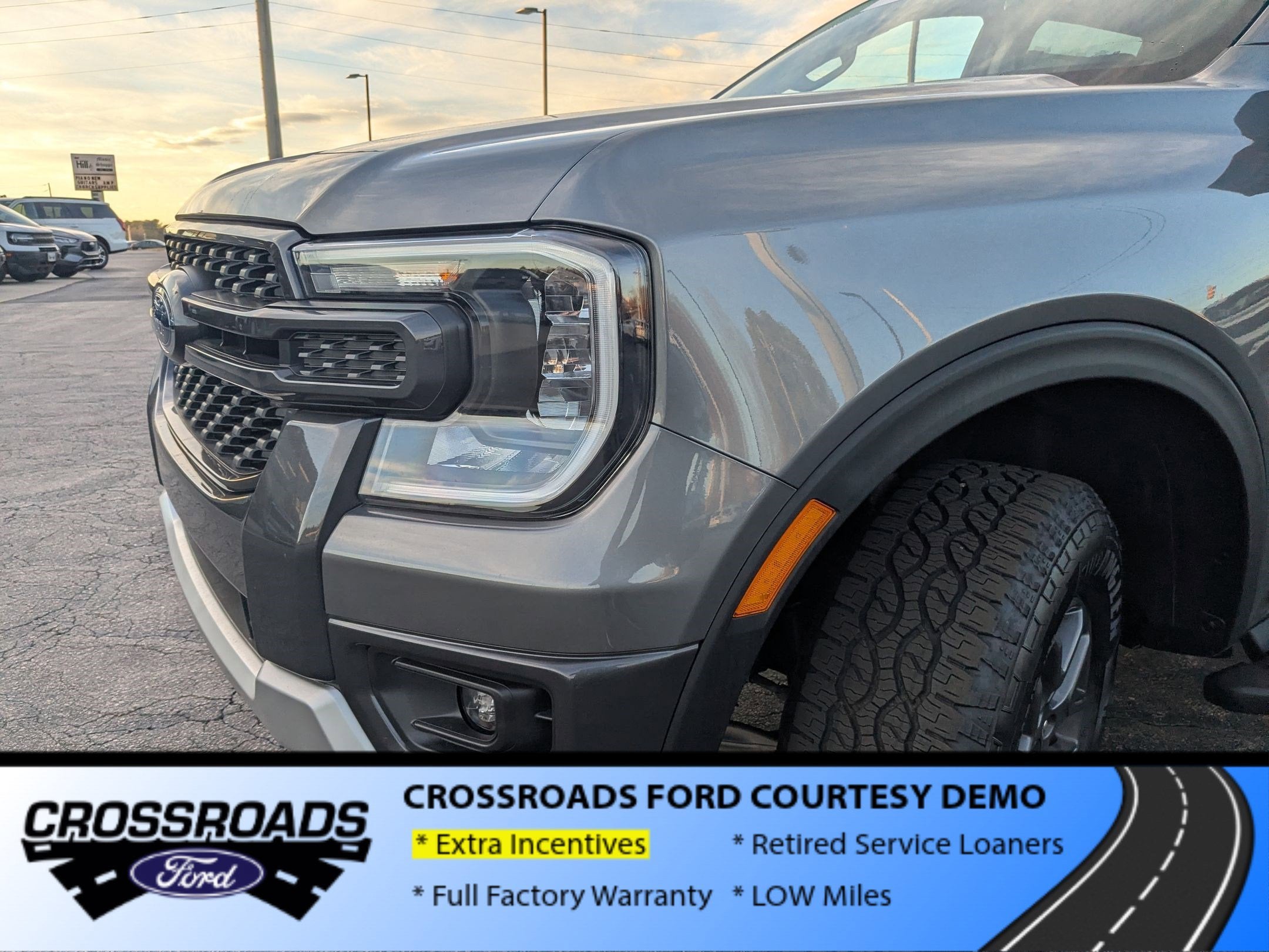 2025 Ford Ranger XLT - Crossroads Courtesy Demo