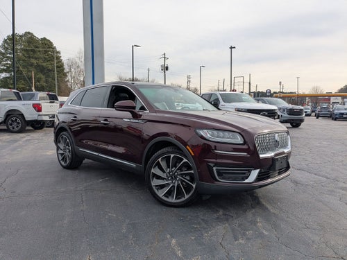 2019 Lincoln Nautilus Reserve