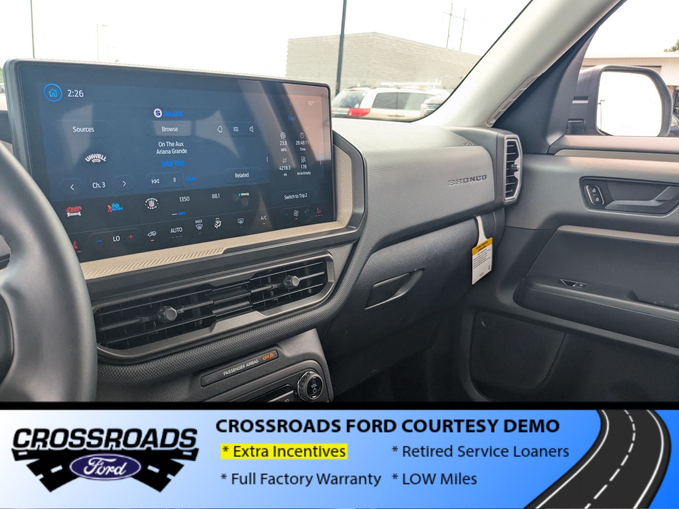 2026 Ford Bronco Sport Big Bend - Crossroads Courtesy Demo