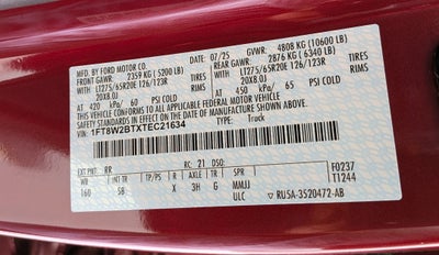 2026 Ford Super Duty F-250 SRW LARIAT