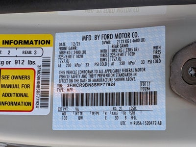 2025 Ford Bronco Sport Big Bend