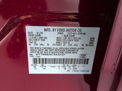 2026 Ford Maverick LARIAT