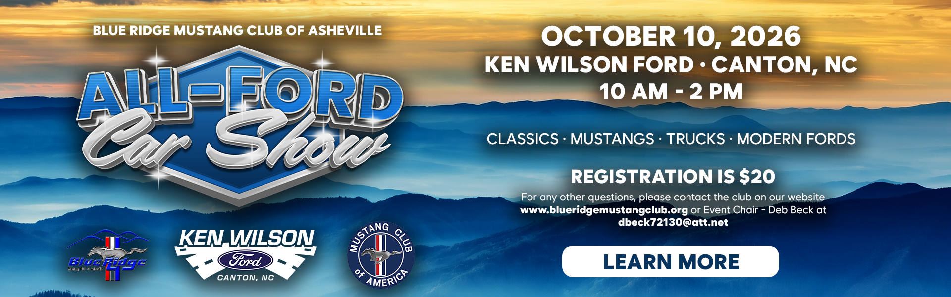 All-Ford Car Show at Ken Wilson Ford